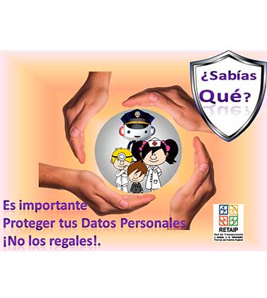 Es importante proteger tus datos personales. No los regales.